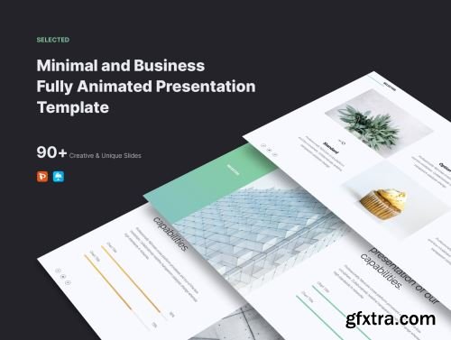 SELECTED - Minimal Presentation Template Ui8.net