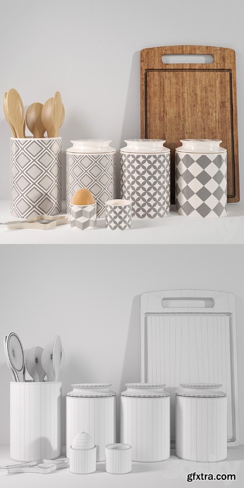 kitchen accessories set 01 » GFxtra