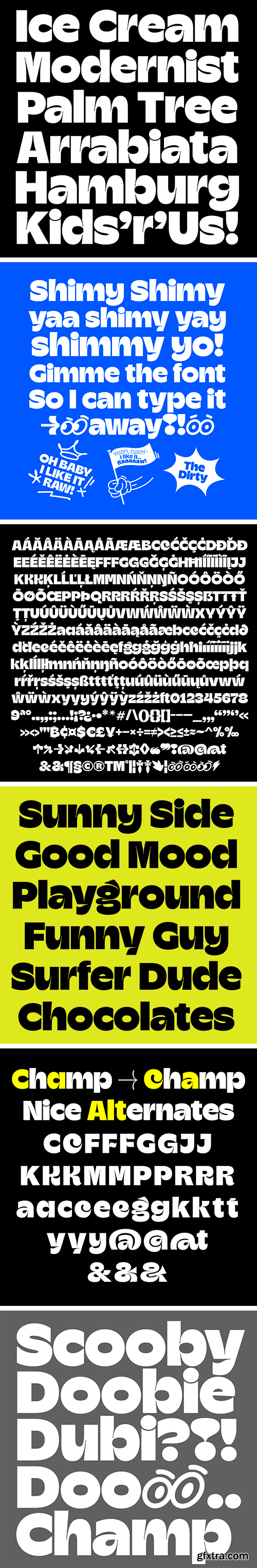 Champ Font Family