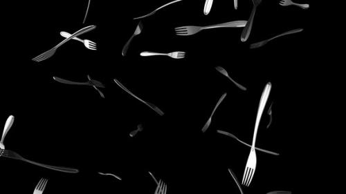 Videohive - Falling Forks - 47978753 - 47978753