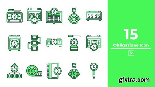 Videohive Obligations Icon After Effect 48121768