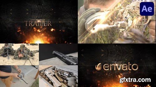 Videohive The Warrior Trailer for After Effects 48119763