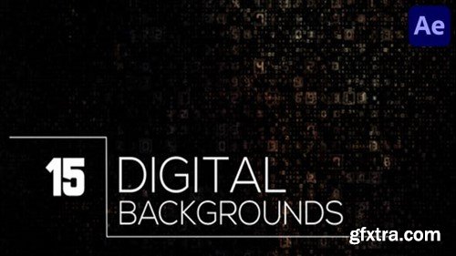 Videohive Digital Backgrounds for After Effects 48107313
