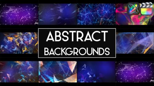 Videohive - Abstract Backgrounds for FCPX - 48012221 - 48012221