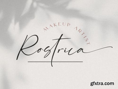 Rodetta Rossie Font Duo + Logos Ui8.net