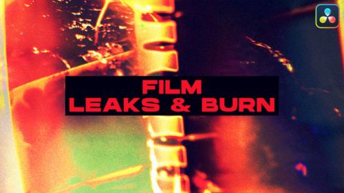 Videohive - Film Leaks & Burn Transitions VOL. 2 | DaVinci Resolve - 48017217 - 48017217