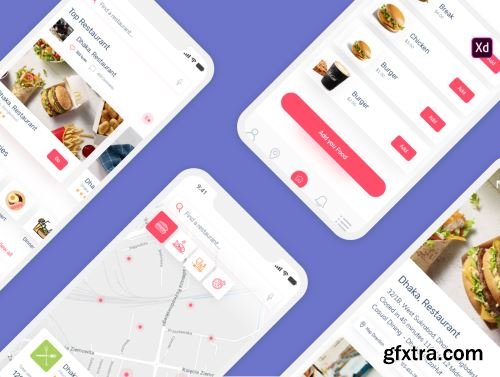 Restaurant App Ui8.net