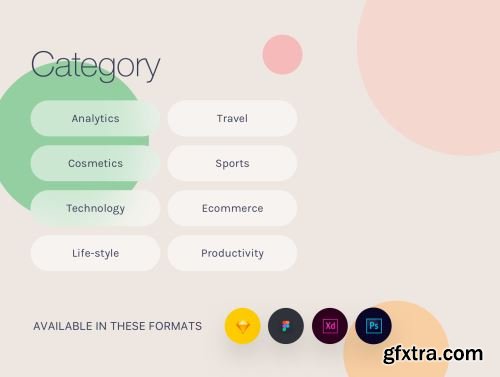 Seva header ui kit pack-2 Ui8.net