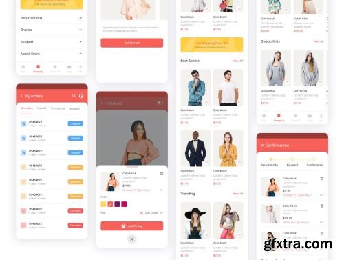 Shien E-commerce UI Kit Ui8.net