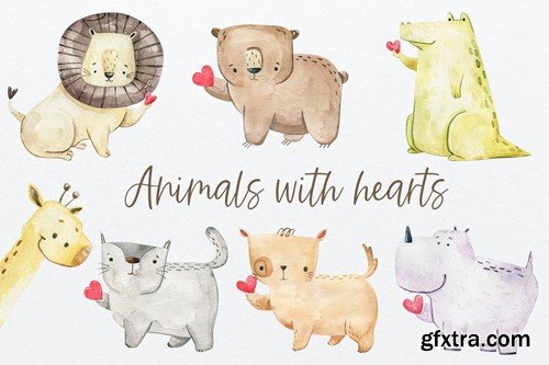 Animals with hearts NB7DMJ7