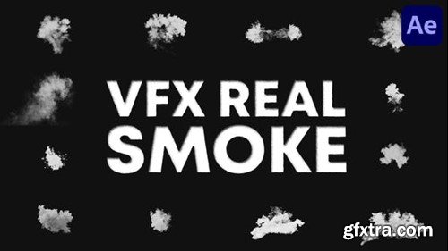 Videohive VFX Real Smoke for After Effects 48213005