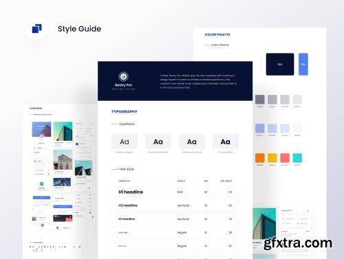 Retro - Real Estate App UI KIT Ui8.net