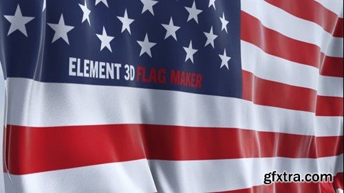 Videohive Element 3D Flag Maker 48202447