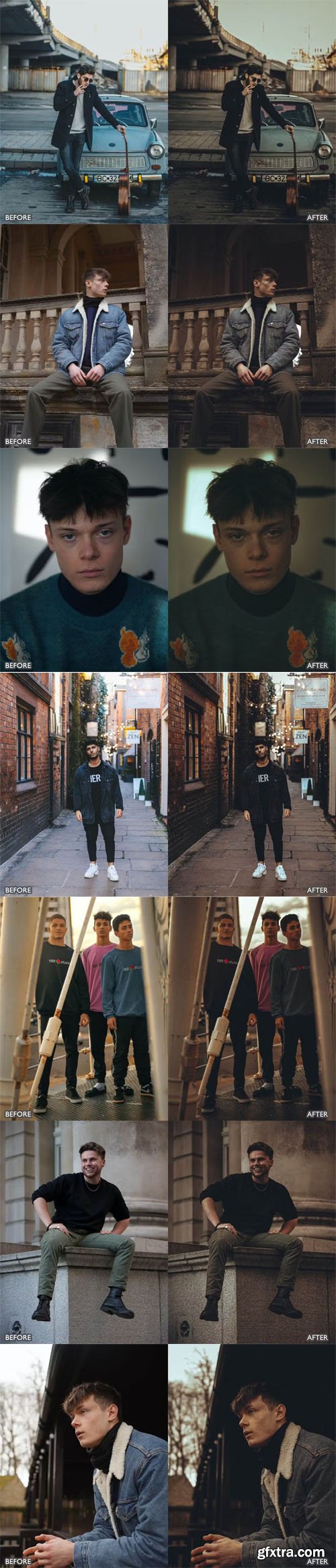 Dark Moody Aesthetic Instagram Feed Lightroom Presets