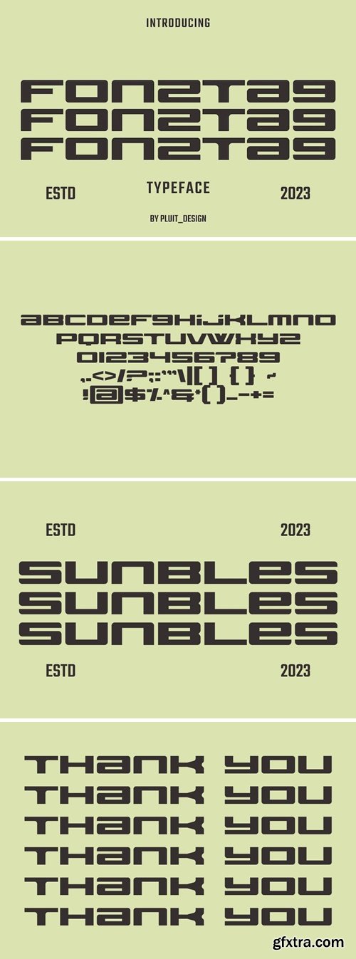 Fonztag Font