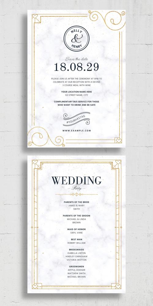 Wedding Flyer Invite Invitation Layout 638359034