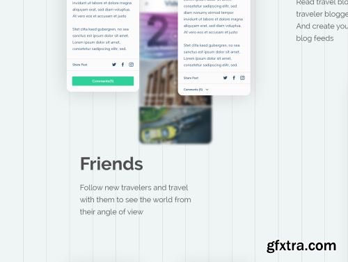 Reizen - Travel UI Kit Ui8.net