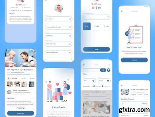 Rafn.ins - Charity UI Kit Ui8.net