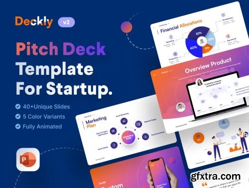 Deckly - Pitch Deck Presentation Template Ui8.net
