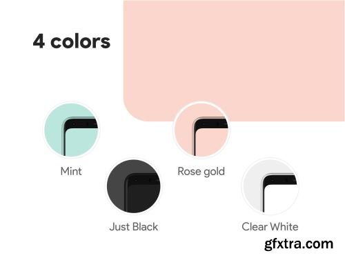 Pixel 4/4XL minimal mockup Ui8.net