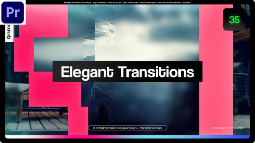 Videohive - Elegant Transitions For Premiere Pro - 48025274 - 48025274