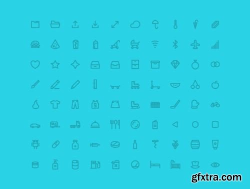 Primaicons Icon Set Ui8.net