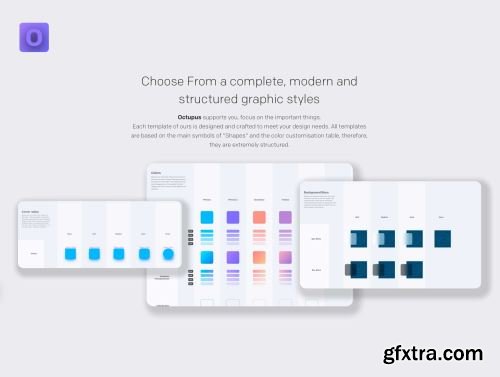 Octupus - iOS App UI Kit Ui8.net
