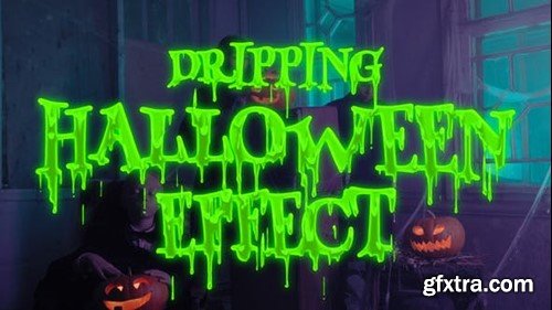 Videohive Dripping Halloween Effect 48268713