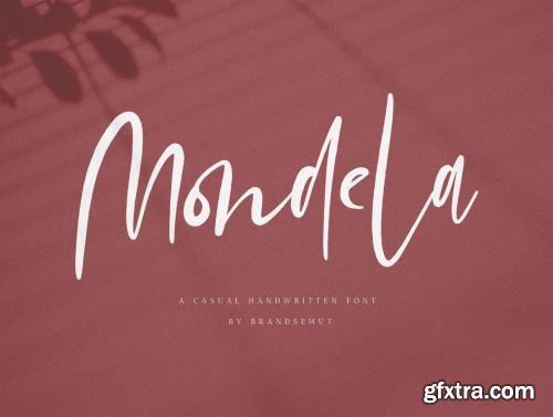 Mondela || Casual Handwritten Font Ui8.net