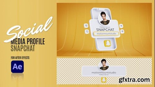 Videohive Social Media Profile - Snapchat 48299311