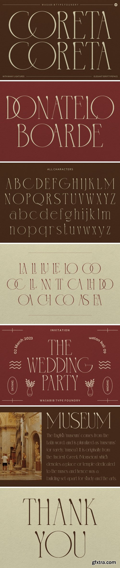 Coreta Font