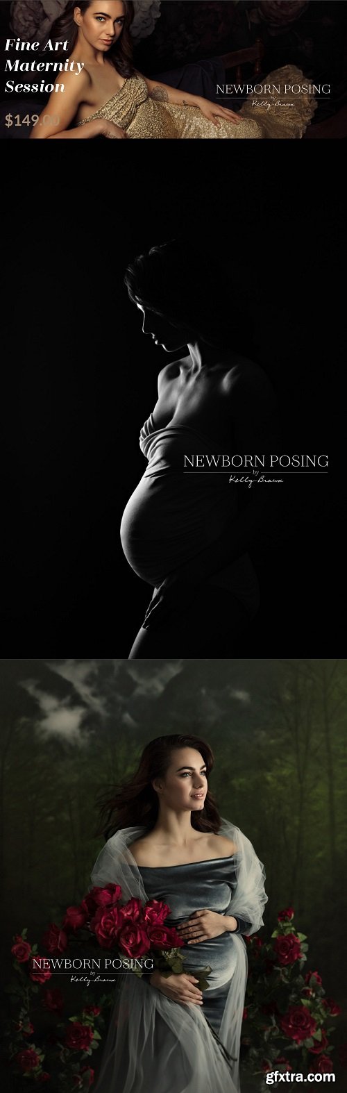 Fine Art Maternity Session by Kelly Brown