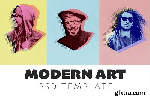 Modern Art PSD Template TACANQY