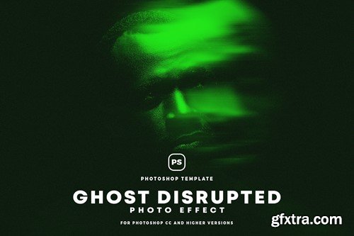 Ghost Disrupted Photo Effect E33DC6N