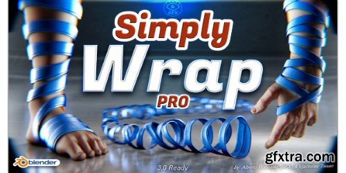 Blender - Simply Wrap Pro 1.5.2 + Assets