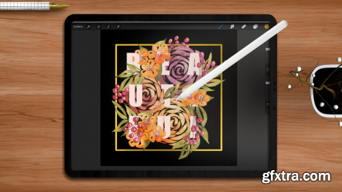 Procreate Watercolor Florals: Digital Painting Techniques.