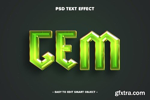 Glowing Gem Psd Layer Styles Text Effect U48C2LW