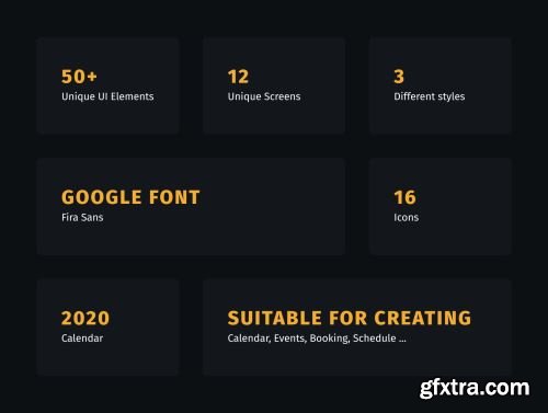 DateOs - Calendar UI Kit Ui8.net