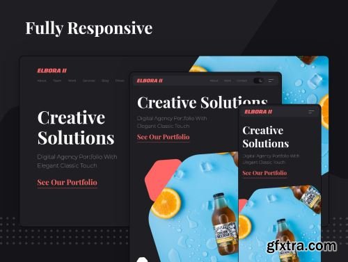 Elbora II — Digital Agency Portfolio Ui8.net