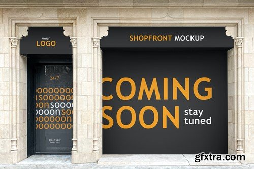 Coming Soon Shopfront Mockup HM4W2RQ