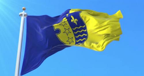 Videohive - Podrinje Flag, Bosnia Herzegovina - 48066325 - 48066325