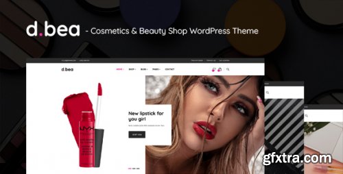 Themeforest - DBea - Cosmetics &amp; Beauty Shop WordPress Theme 47749526 v1.0 - Nulled