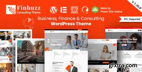Themeforest - Finbuzz - Corporate Business WordPress Theme 35357659 v2.1.0 - Nulled