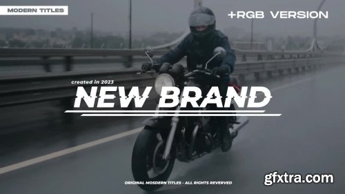 Motionarray Modern Titles 1774167 (DaVinci Resolve Macros)