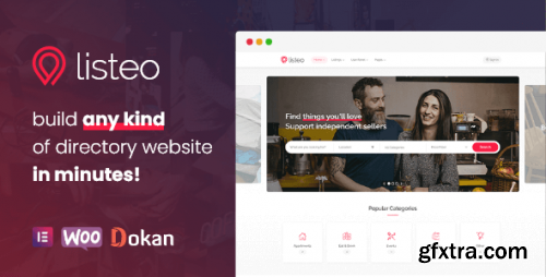 Themeforest - Listeo - Directory &amp; Listings With Booking - WordPress Theme 23239259 v1.9.27 - Nulled