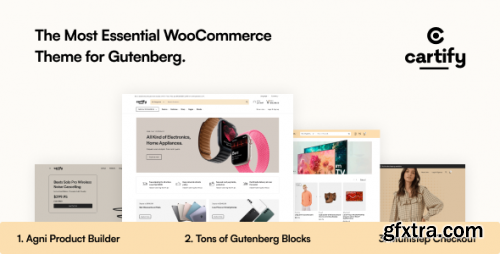 Themeforest - Cartify - WooCommerce Gutenberg WordPress Theme 35299456 v1.2.4 - Nulled