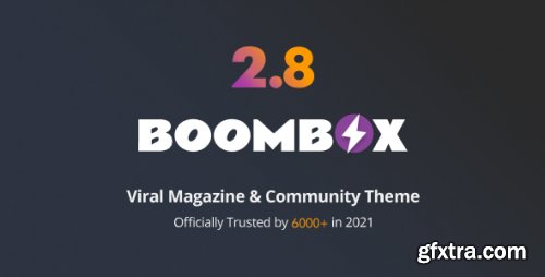 Themeforest - BoomBox — Viral Magazine WordPress Theme 16596434 v2.8.6 - Nulled