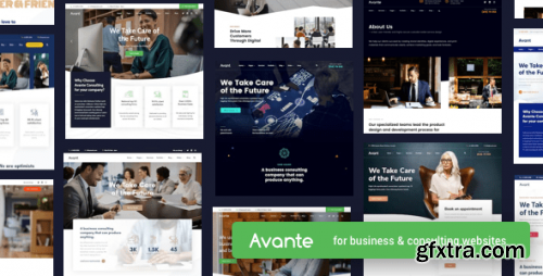 Themeforest - Avante | Business Consulting WordPress 25223481 v2.7.9 - Nulled