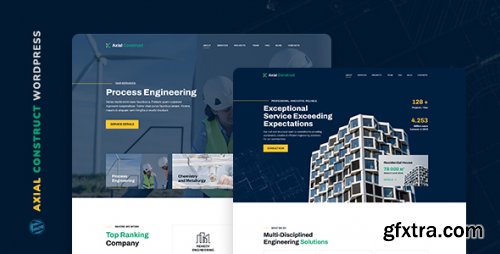 Themeforest - Axial – Construction Company WordPress Theme 38743070 v1.0 - Nulled