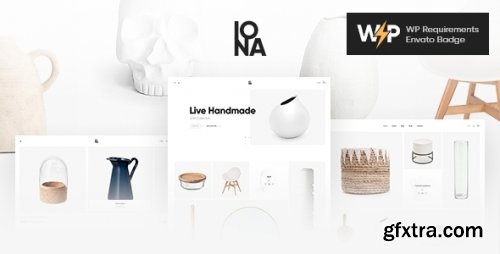 Themeforest - Iona - Handmade &amp; Crafts Shop WordPress Theme 25831712 v1.0.8 - Nulled